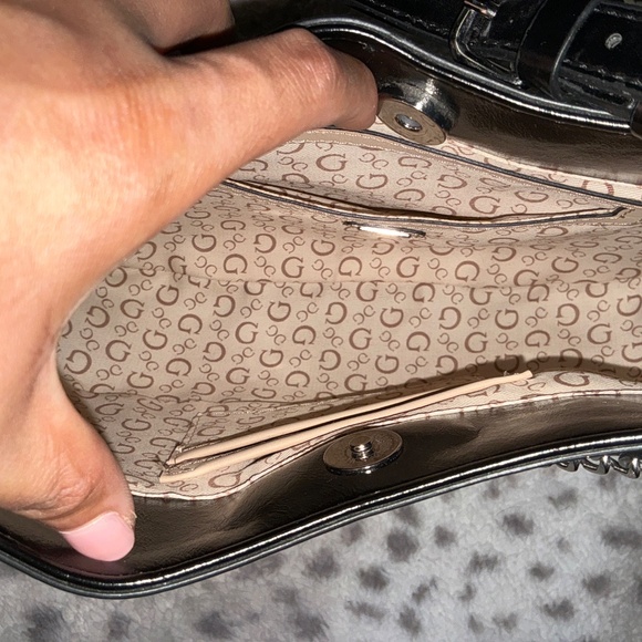 Black leather purse GUESS bag - Picture 6 of 6